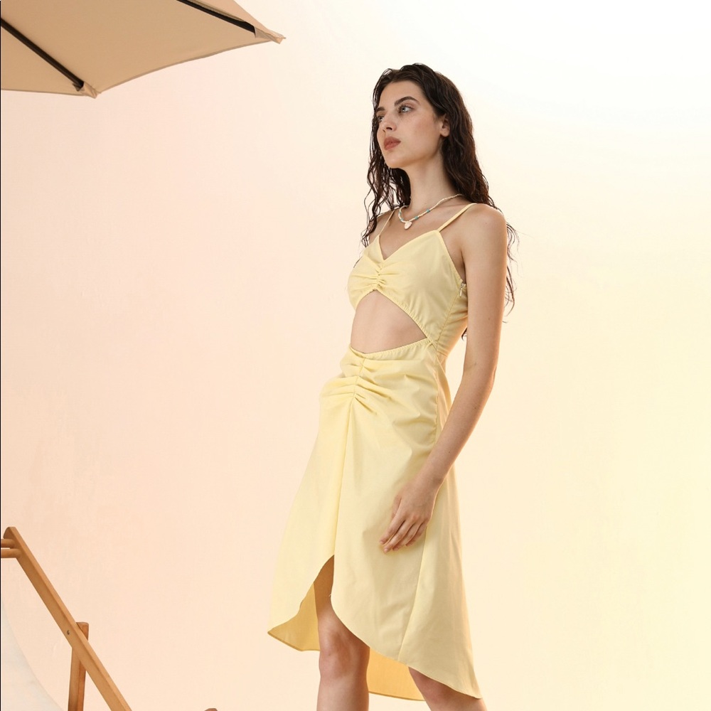 Cider Sweetheart Cutout Dress